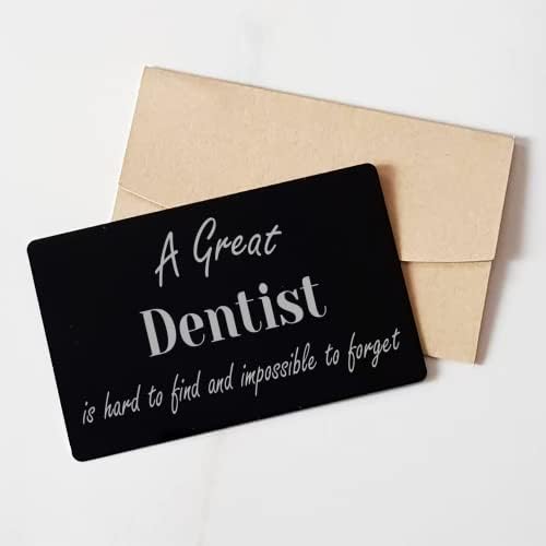 Generički stomatolog hvala veliki stomatolog je teško pronaći i nemoguće zaboraviti zahvalnost ugraviran