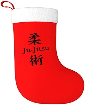 Custodwarf Ju Jitsu Christma čarape Xmas Dekoracije stabla Božićne čarape za Xmas Holiday Party