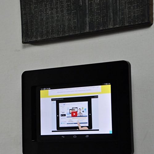 Tabcare kompatibilan Winbook TW700 zidni nosač protiv krađe sigurnosno kućište, Crni Akrilični