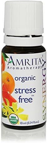 Amrita Aromaterapija: Stres free Synergy Blend organski esencijalni ulje ružičasti grejp, crveni mandarinski,