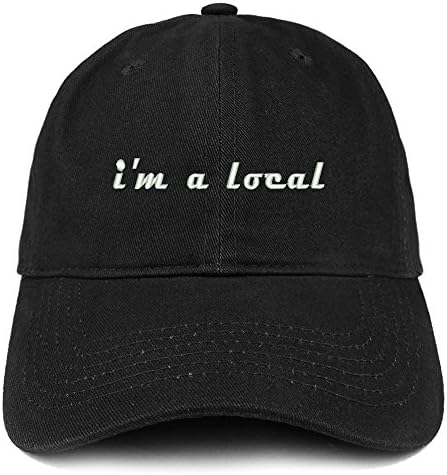 Trendy prodavnica odjeće Ja sam Lokalni vezeni Meki pamučni Tata šešir