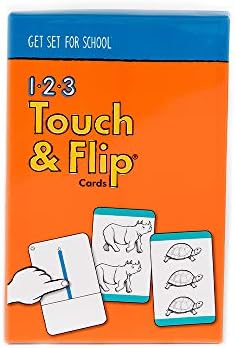Učenje bez suza 1-2-3 Sentorske kartice za dodir i flip - postavite se za školsku seriju - pre-k i tranzicijsku