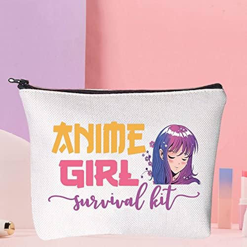 WZMPA Anime Girl Cosmetic šminke anime ljubavnik poklon anime djevojka preživljavaju kit šminke patentne torbice za tinejdžere djevojke