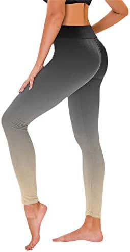 Tie-Dye Gradient Workout Yoga helanke za žene Tajice visokog struka Ultra meke brušene elastične udobne fitnes hlače za trening