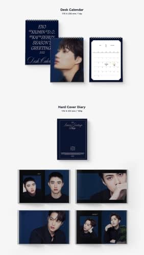 Exo - 2022 Exo Sezonski pozdrav Album + preklopljeni poster + KulturaKorejski poklon