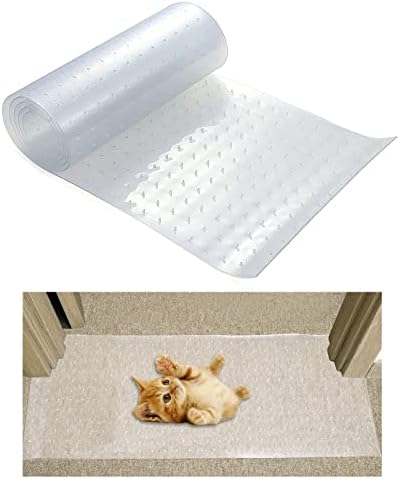Aseata 2kom 12x63in Cats Dogs zaštitnik za tepihe spriječite mačku da ogrebe tepih na vratima očistite