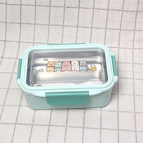 Toplinska kutija za ručak od nehrđajućeg čelika 2 sloja Bento kutija Studentski uredski radnik spremište za