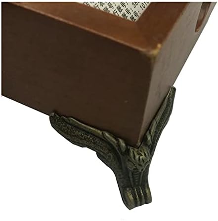 Hardverska šarka 4 komada 42x23mm starinski mesing vintage brončani nakit kutija drvena kutija ukras noga metalni
