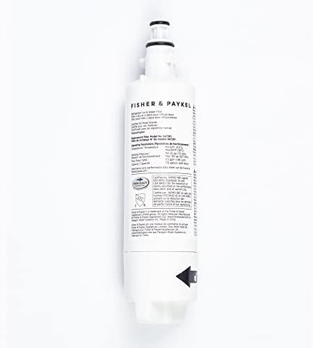 Fisher & Paykel 847201 Filter za hladnjak - certificiran za uklanjanje hemikalija i kontaminanti iz vode - filter za vodu Poboljšava kvalitet vode i ukusa - paket od 1
