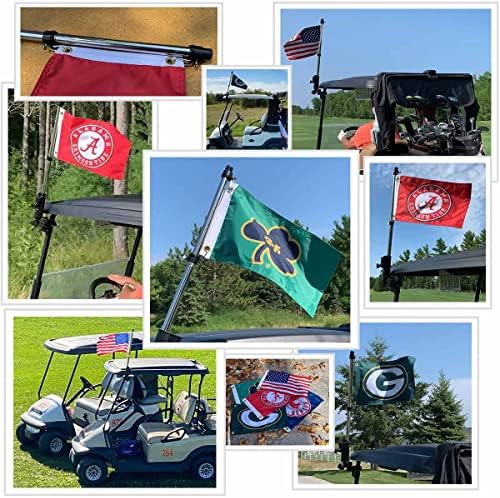 Texas Tech University Golf Kolica za zastavu i nosač za zastave