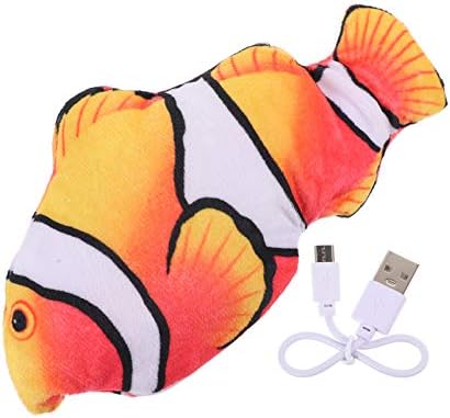 Toyandona Catnip igračka djeca plišane igračke Električne ribe mačka igračka realistična plišana riba