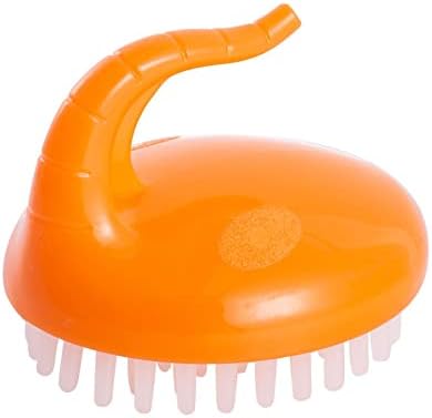 Na silikonskoj šampon četkica za uklanjanje peruti za kupanje blato piling šampon četkica narančasta