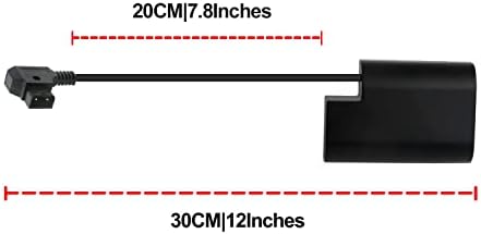 ALVIN-ovi kablovi E6 lutka baterija do kabela za napajanje D-Tac za Canon-R5C kameru 30cm | 12inches