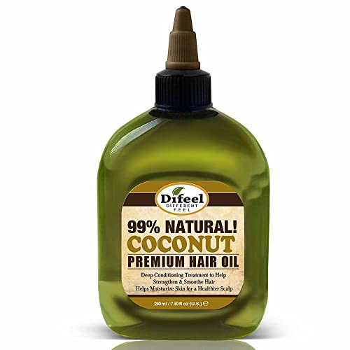 Difeel Premium 99% prirodno duboko Kondicionirajuće kokosovo ulje za kosu 7,1 unca