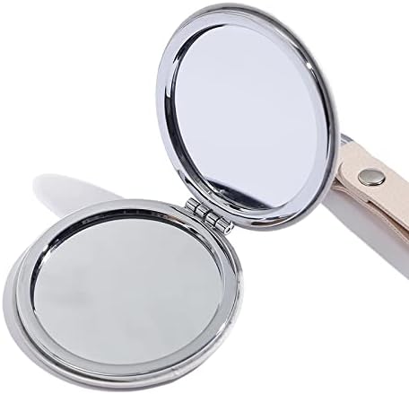 2kom slatka prenosiva dama princeza Mini ogledalo za šminkanje sklopivo Studentsko prenosivo ogledalo