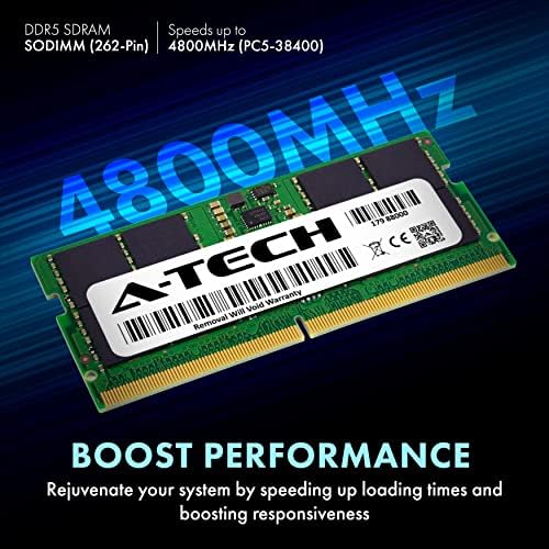 A-TECH 32GB komplet RAM kompatibilan je za Acer Nitro 5 Gaming laptop | DDR5 4800MHz PC5-38400 SODIMM 1.1V 262-PIN UPGRADNJA SO-DIMM memorije