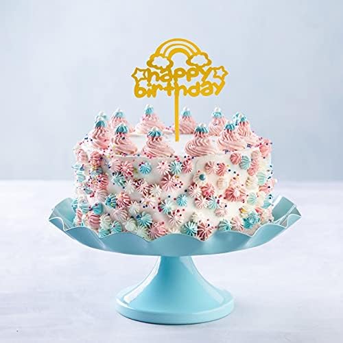 Partykindom Creative Rođendanska zabava Topper akril Cupcake izvlači tortu ukras za rođendan