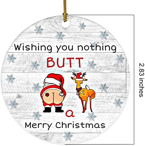 Ja nisam igrač samo sam slomiti puno šareni Orašar Božić keramički Ornament Sretan Božić Home dekoracije Božić Ornament Funny Nutcracker božićno drvo viseći Ornament