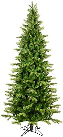 Vickeman 3 'balsam smreka tanka umjetna božićna drvca, neoblikovana - Faux božićno drvce - sezonski unutarnji