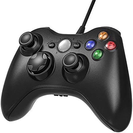 JAMSWALL Xbox 360 Game Controller Game Controller Gamepad USB žičana ramena dugmad poboljšan Ergonomski dizajn Joypad Gamepad kontroler Microsoft Xbox & amp ;tanak 360 PC Windows 7