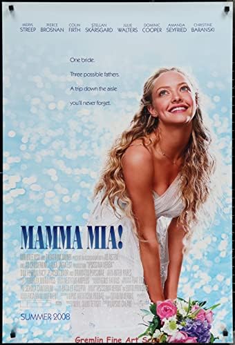 Majko mila! Originalni kazališni izdanje Jedan list Movie Poster 2008 - Muzika Abba