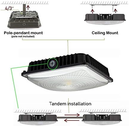 CYLED 120W LED Canopy Light industrijski Vodootporan za eksploziju vanjski visoki balkon parking