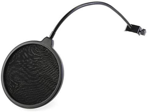 Besplatni mikrofon mikrofon za poništavanje buke Filter mikrofon poklopac filtera dvoslojna maska za mikrofon