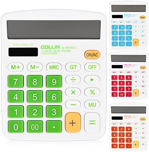 Ručni kalkulator aritmetički kalkulator jednostavan ručni kalkulator stola nasumična boja