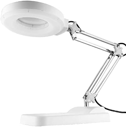 10x lupa sa LED svjetlom i postoljem, desktop lupa lampa Bezstepena lupa sa LED osvjetljenjem sa mogućnošću