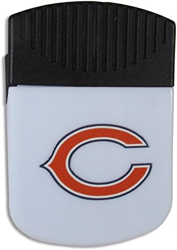 Siskiyou Sports NFL Chicago Bears Unisex 2 Kom Set za roštilj i kopča za čipove, timske boje, jedna veličina