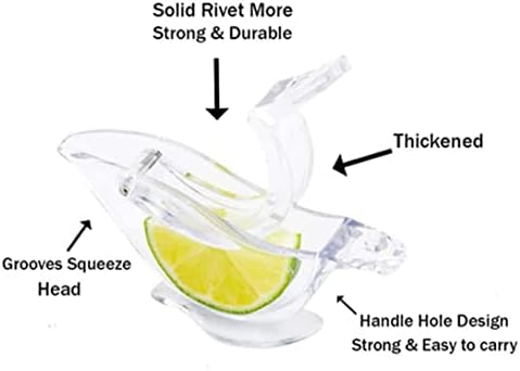 2 Paketa Bird Lemon Lime Squeezer-Ručni Sokovnik Za Limunove Citruse-Stiskalica Limuna U Obliku