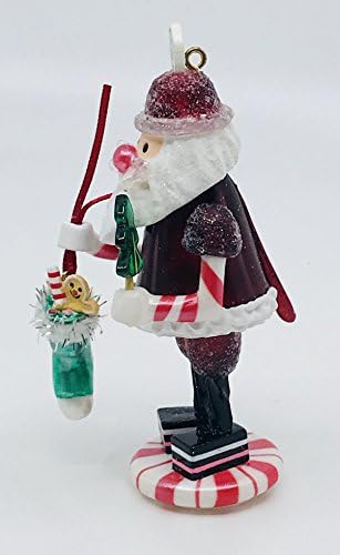 Hallmark Keepsake Božić Ornament Candy Claus-1. Noel Nutcrackers Collector serija