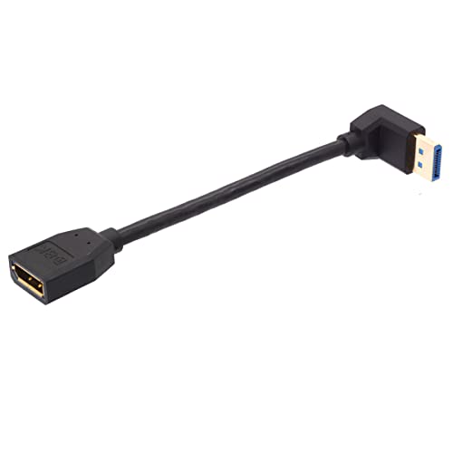 GLHONG 8K 90 stupnjeva DisplayPort 1.4 produžni kabel, muški do ženskog kabela za kabel za HP Dell