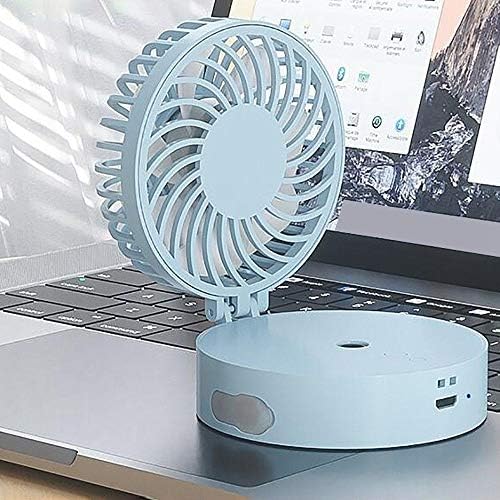 Knfut stalak za sušenje, Mute USB pogodan desktop ovlaživanje i punjenje mali ventilator, sa LED rasvjetom