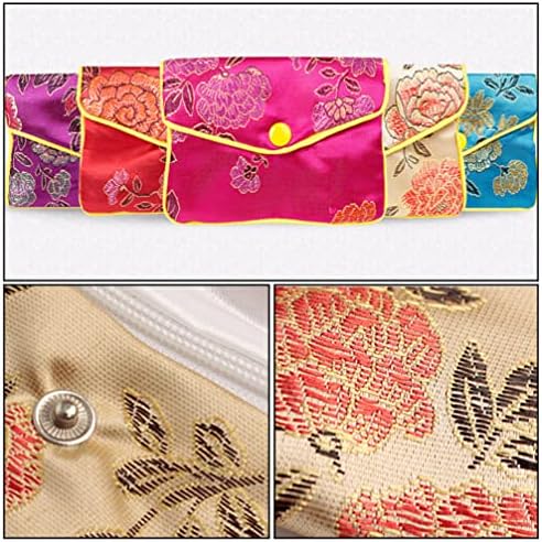 Generic 15pcs kineski nakit torba za vez za vez poklon vrećica Nakit Organizovanje za vjenčanje Novogodišnja