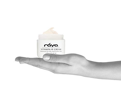 Raya Vitamin-B krema / vrlo lagana, visoko efikasna i hidratantna dnevna krema za lice za masnu, Izbijajuću i