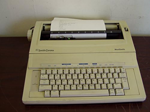 Smith Corona KA11 elektronski pisaći stroj Wordsmith 100 testirani W / štampa & snaga akorda