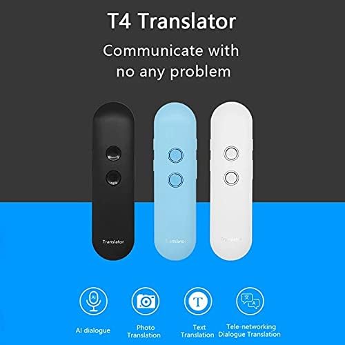 Lxxsh Portable Smart Voice Language Translator T4 Instant dvosmjerni Prevodilac glasa 42 jezici prevod za poslovna
