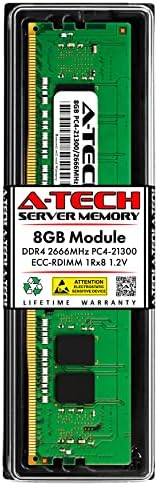 A-Tech 8GB RAM zamjena za Kingston Kth-PL426S8 / 8G | DDR4 2666 MHz PC4-21300 1RX8 1.2V ECC