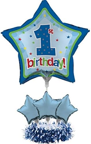 188 komada 1. rođendana Boy Blue Coamforment Jam paketni pribor za zabavu