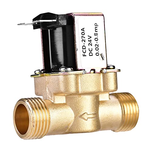 Solenoidni ventil, DC 24V G1 / 2SELLET cijeni solenoidni ventil za vodu obično zatvoren mesingani