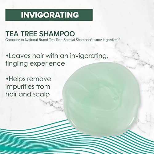 TRUE + SMampon za pravi čaj, osnažujući duboku čistu negu vlasišta, osvježavajući minčić mirita, za sve tipove kose, 10,14 oz