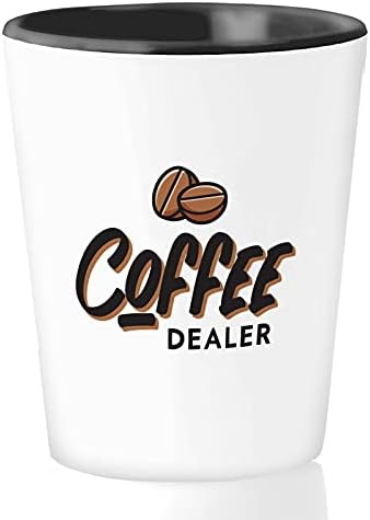 Bubble Hugs Barista Shot Glass 1.5 Oz Bijelo-trgovac kafom-ljubitelji kafe Latte Caffe kafić Tamper Milk Jug Pitcher