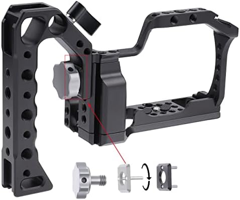 Focusfoto kavez kamere +komplet za držanje gornje/bočne ručke, stabilizator za Video snimanje od aluminijumske