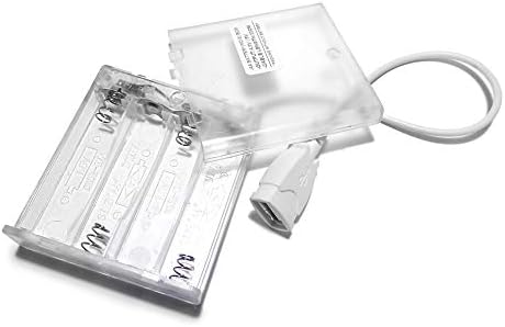 Prozirna USB ženska utičnica 4 AA 4AA Držač kutije za baterije izlaz 4,8 volta ili 6 volt sa prekidačem