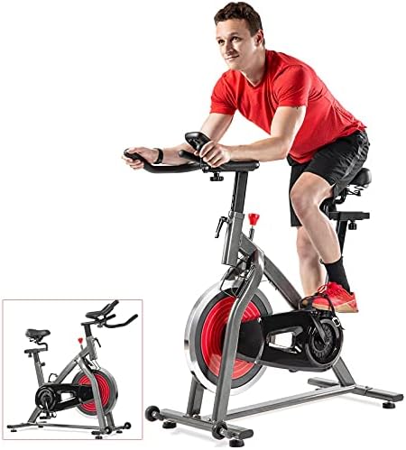 Workout BikeFitness Bikes, Pogonski pogon za biciklizam za biciklizam, 4-smjerni podesivi ručice i sjedalo,