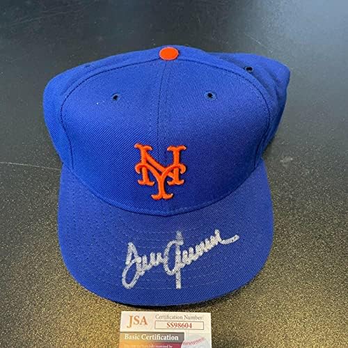 Tom Seaver potpisao je autentičan New York Mets Game Model Baseball Hat JSA COA - AUTOGREM MLB HATS