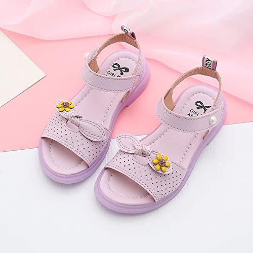 Dječja obuća modna cvijeta debela jesula sandale meke jedine udobne sandale za dojenčad djevojke sandale