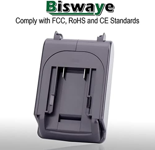 Biswaye V7 Adapter baterije kompatibilan sa Dewalt 20v 60V baterijom za zamjenu za Dyson V7 bateriju SV11 V7