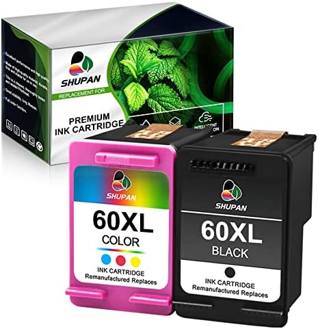 SHUPAN prerađena 60xl crna i boja kombinovana zamena za HP 60 XL 60xl mastilo za PhotoSmart C4780 C4680 C4795